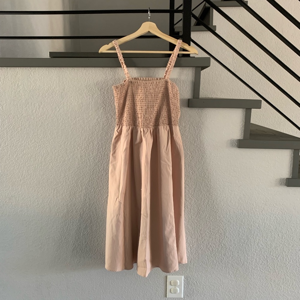 Forever 21 blush midi dress